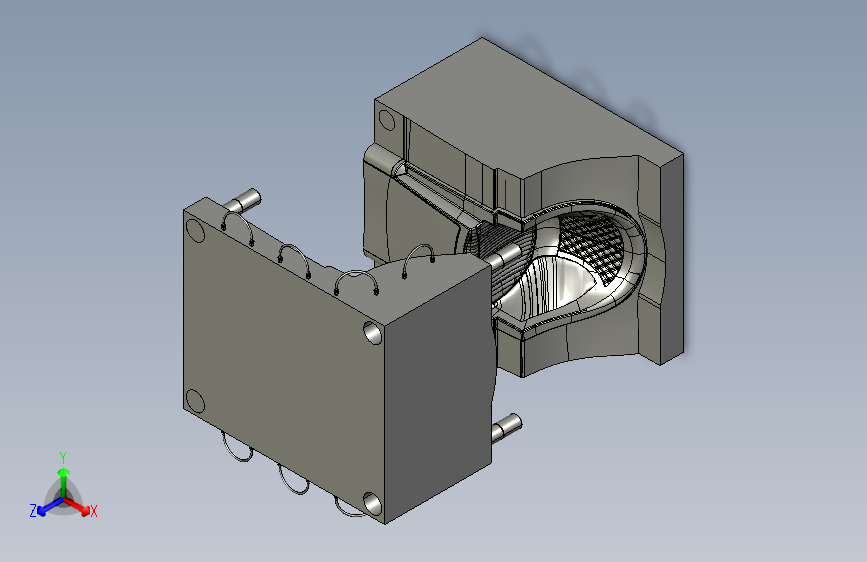 N000605-椅子模具Solidworks”