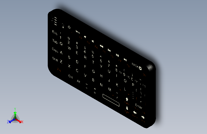 N000308-Rii蓝牙迷你键盘518BT”