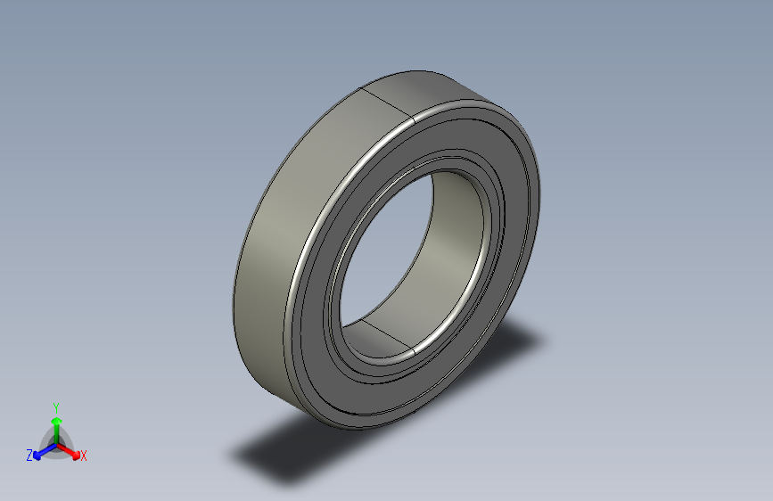 SKF单密封单排深槽球轴承ball_bearing_6007-rs1_0