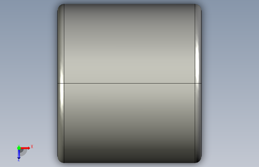 SKF滚针轴承roller_bearing_-_hk_0609_0 俯视图