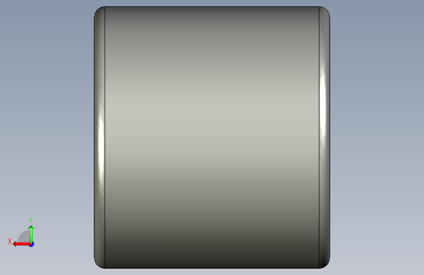 SKF滚针轴承roller_bearing_-_hk_0609_0 背面视图