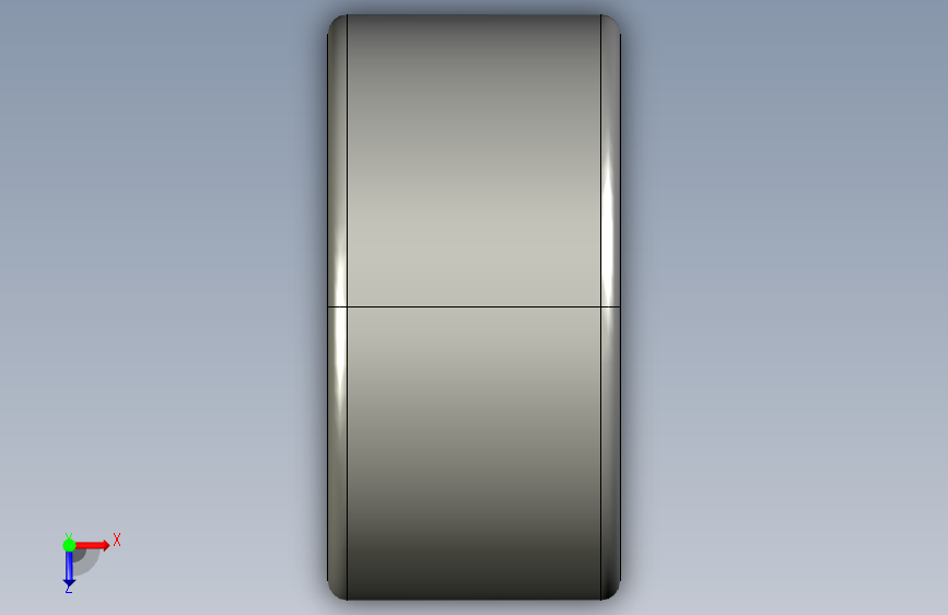 SKF滚针轴承roller_bearing_-_hk_1812_0 俯视图