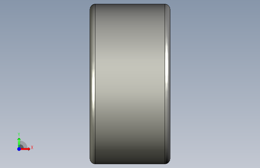 SKF滚针轴承roller_bearing_-_hk_1812_0 正面视图