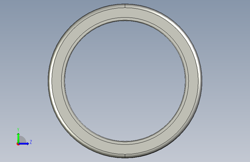 SKF滚针轴承roller_bearing_-_hk_2516_0 左侧视图