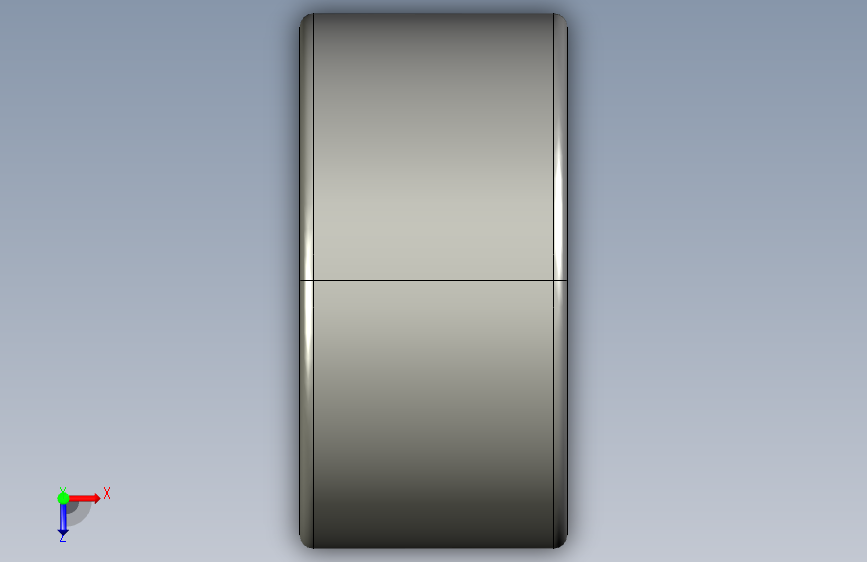 SKF滚针轴承roller_bearing_-_hk_2516_0 俯视图