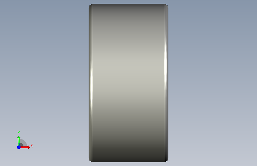 SKF滚针轴承roller_bearing_-_hk_2516_0 正面视图