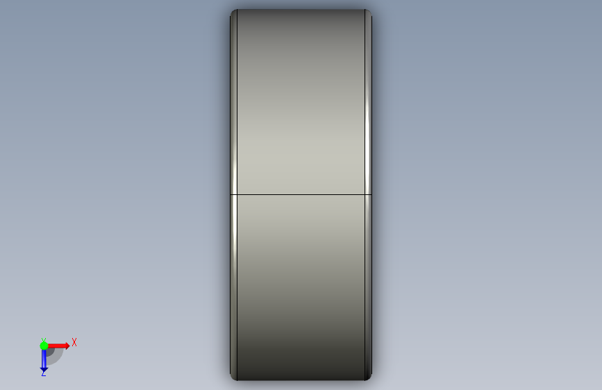 SKF滚针轴承roller_bearing_-_hk_3516_0 俯视图