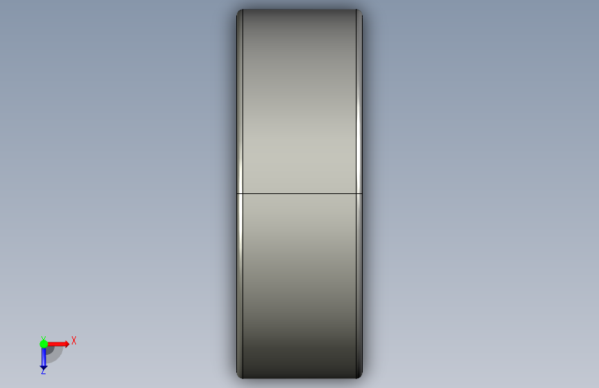 SKF滚针轴承roller_bearing_-_hk_4016_0 俯视图