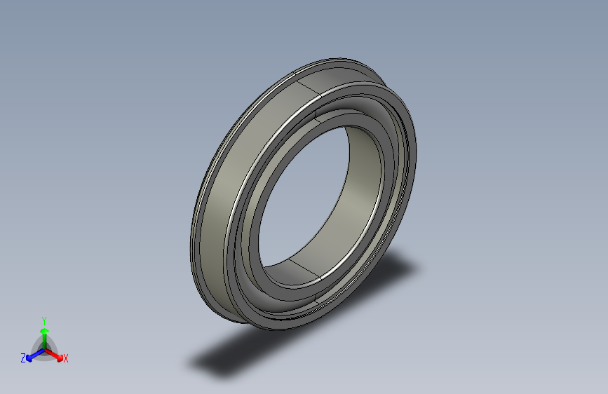 SKF卡环槽和卡环的单列球轴承ball_bearing_6014_nr_0