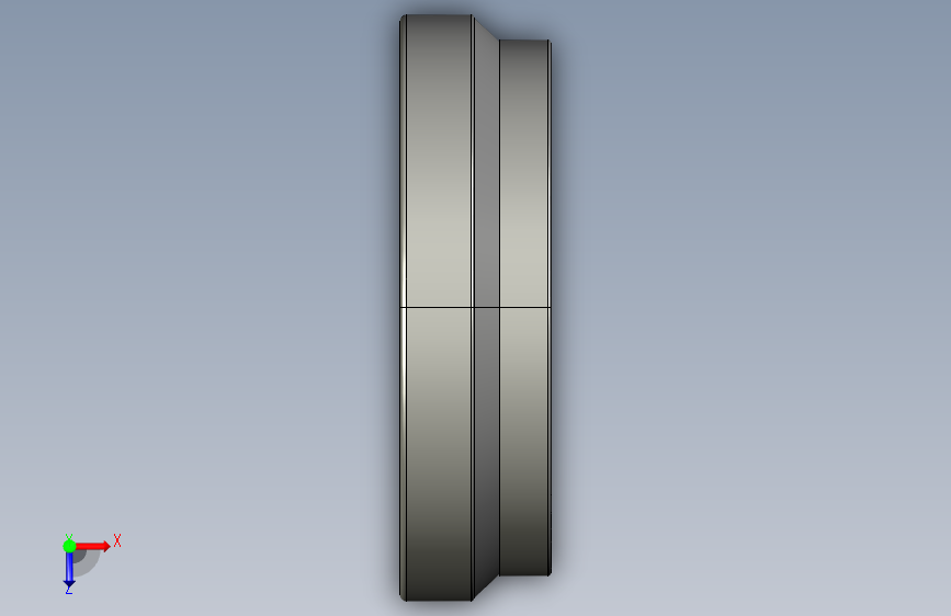 SKF球面滚子推力轴承roller_bearing_294_500_e_0 俯视图