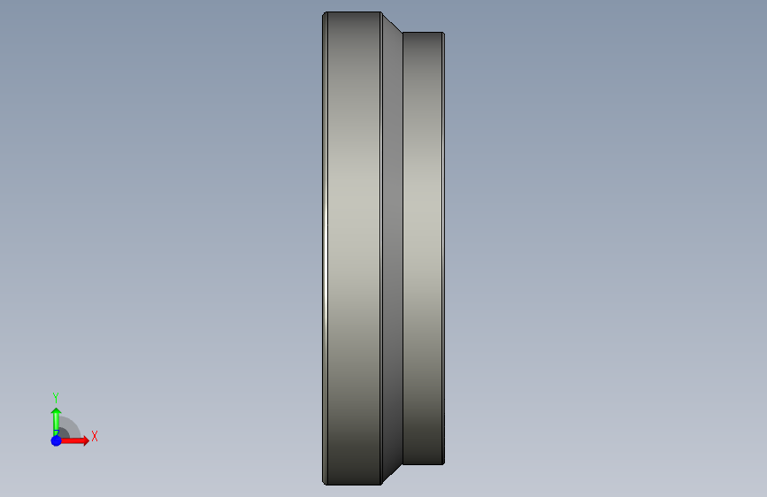 SKF球面滚子推力轴承roller_bearing_294_500_e_0 正面视图