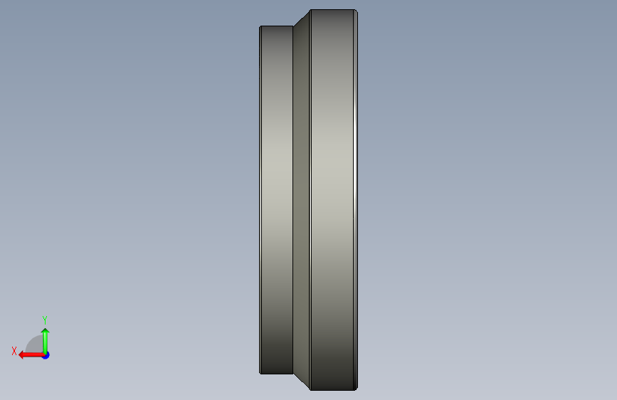 SKF球面滚子推力轴承roller_bearing_294_500_e_0 背面视图