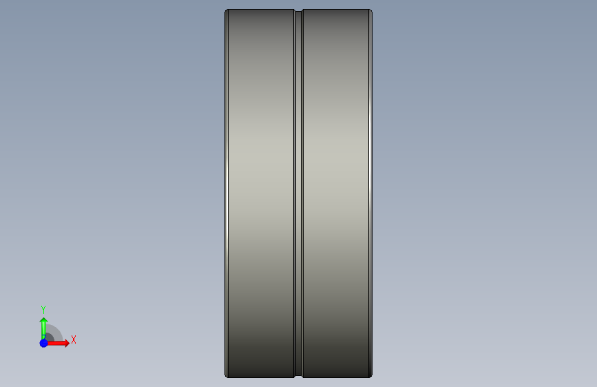SKF球面滚子轴承bearing_24160_cc_w33_0 正面视图