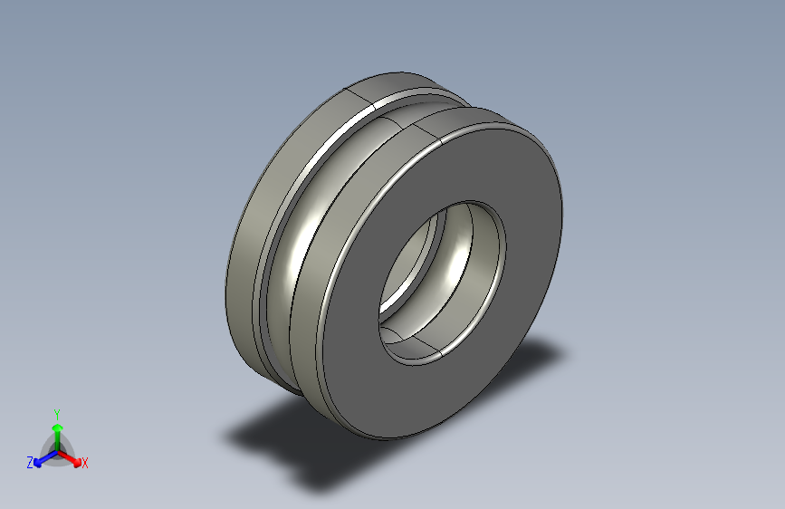 SKF推力球轴承-单方向thrust_bearing_-_51420_0