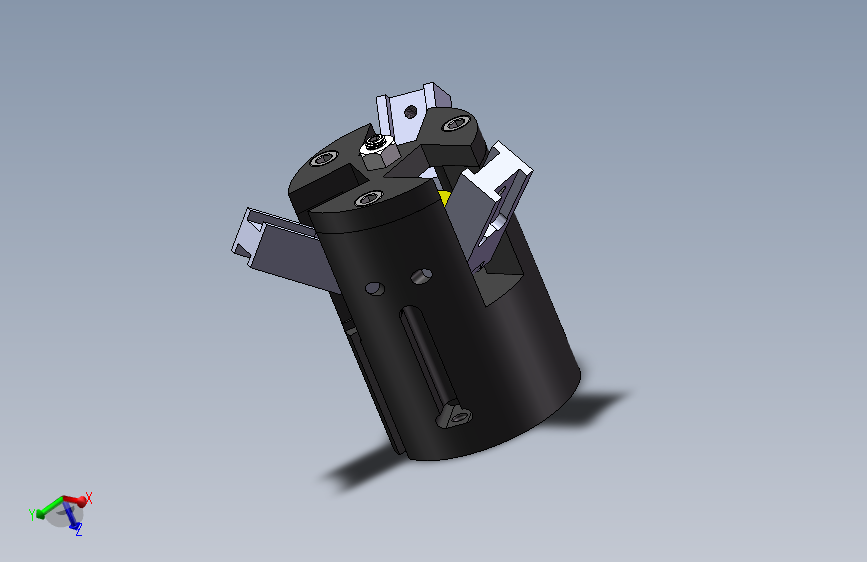 H000061-AGA-33 三爪角度气动夹爪 夹爪
