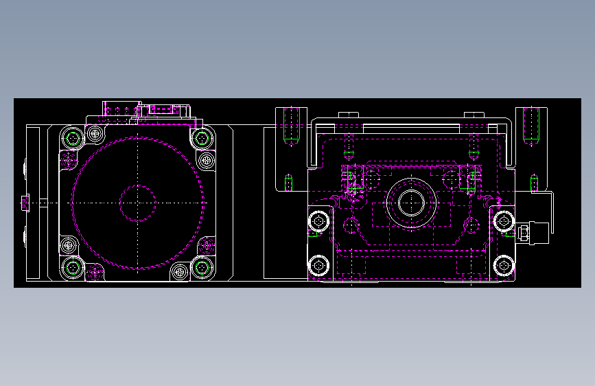THK电动引动器KR45H10A-0200-H-10WV-14M_M20RUS20D1S31(0-0115 (with Bellows))_view3