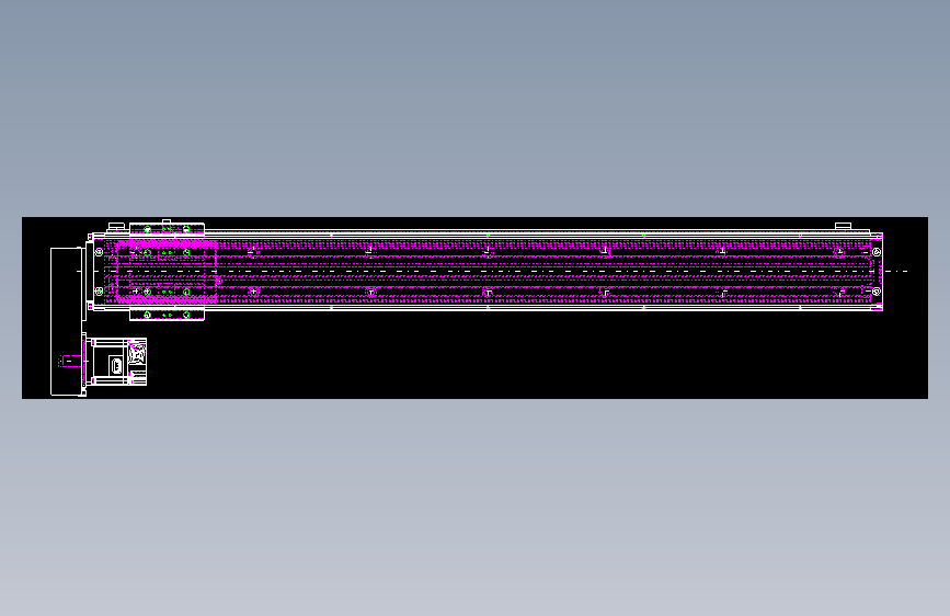 THK电动引动器KR5520A-0800-H-10WV-14M_M20RUS20D1S31(0-0115 (with Bellows))_view5