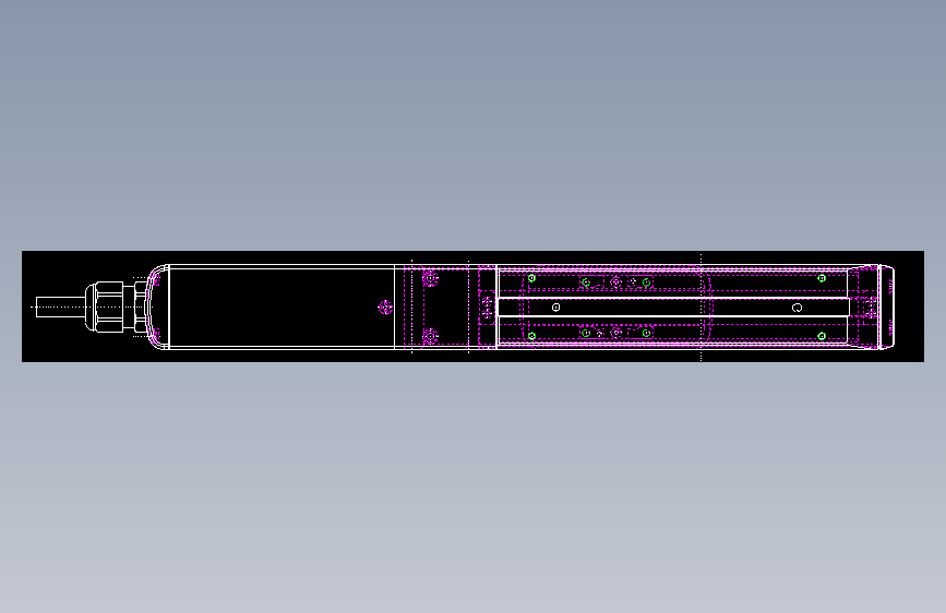 THK电动引动器KRF3-06-0050A-TS_28PD00(0)_view6