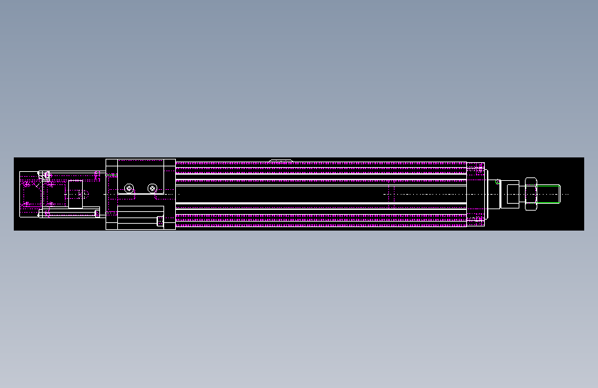 THK电动引动器PCT25-04N-0050-N-TH-L-M10-D00-D1-F3(5)_view1
