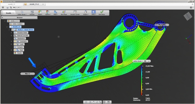 H000153-GrabCAD 夹爪臂 Autodesk 夹爪