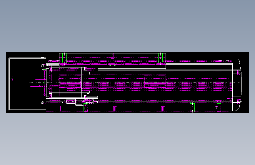 THK电动引动器USW16RT-10-0100A-TH-P-T-A-MR-M40-U-D1-F3-1(0)_view1