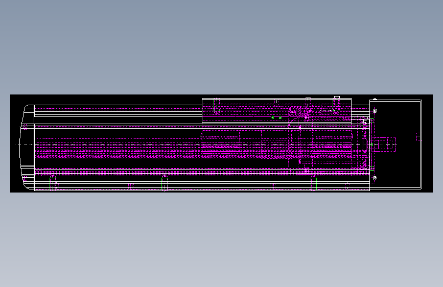 THK电动引动器USW20RT-20-0200A-TH-P-T-A-MR-M75-U-D1-S3-1(0)_view2