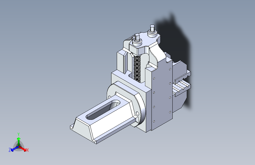 H001000-键槽夹具（Autodesk-Inventor） 夹爪