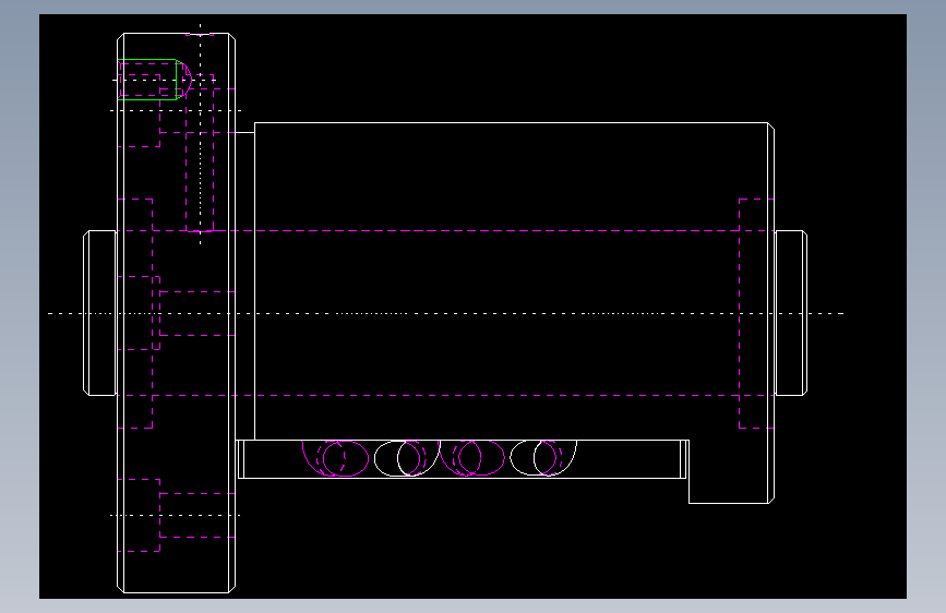 THK滚珠丝杠BIF2510A-5RRG0+110LC0 (0) () () (0)_view5