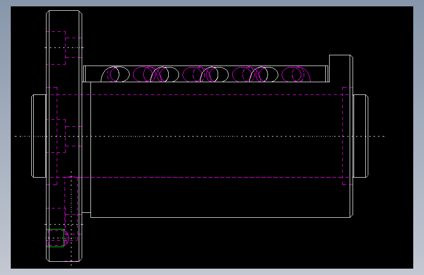 THK滚珠丝杠BIF2806-10RRG0+114LC0 (0) () () (0)_view6
