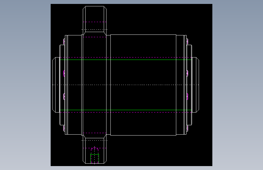 THK滚珠丝杠BLK 4040-7.2 ZZ+105.8L C7T(00)_view1