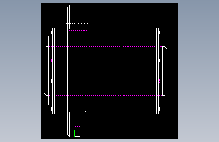 THK滚珠丝杠BLK 5050-7.2 ZZ+126.8L C7T(00)_view1