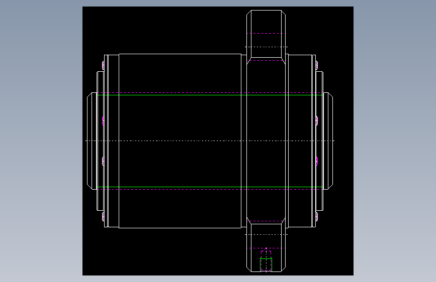 THK滚珠丝杠BLK 5050-7.2 ZZ+126.8L C7T(00)_view2