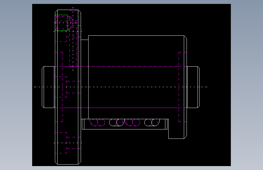 THK滚珠丝杠BNF1605-3RRG1+61LC0  (0) () () (0)_view5