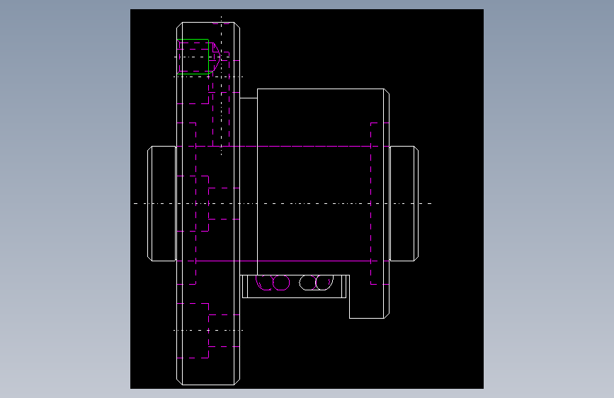 THK滚珠丝杠BNF2004-2.5RRG1+47LC0  (0) () () (0)_view5
