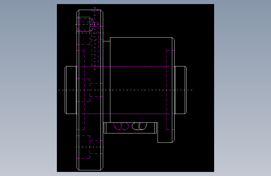 THK滚珠丝杠BNF2005-2.5RRG1+51LC0  (0) () () (0)_view5