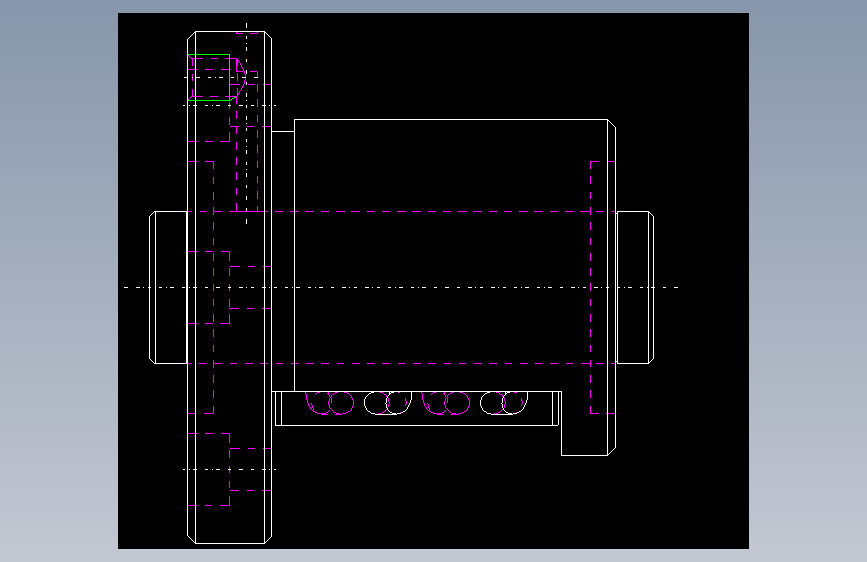 THK滚珠丝杠BNF2005-5RRG1+66LC0  (0) () () (0)_view5