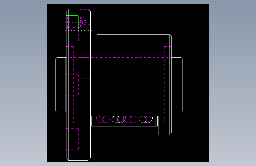 THK滚珠丝杠BNF2504-5RRG1+58LC0  (0) () () (0)_view5
