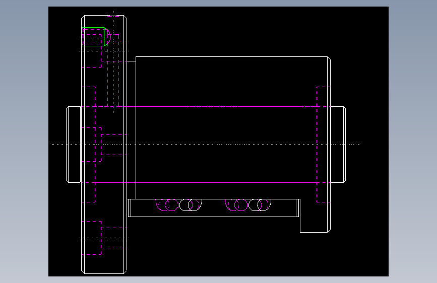 THK滚珠丝杠BNF2508-5RRG1+92LC0  (0) () () (0)_view5
