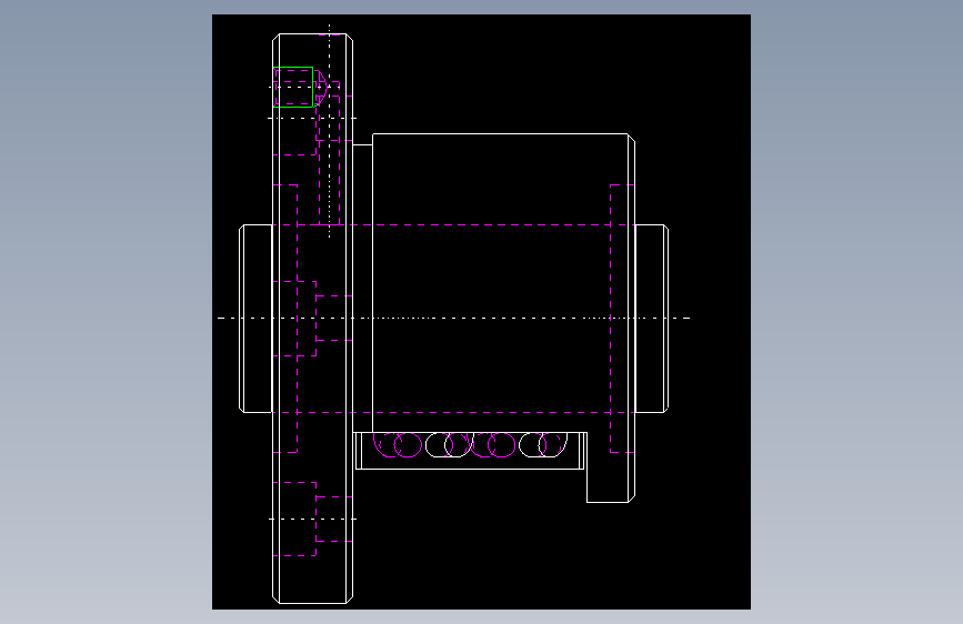 THK滚珠丝杠BNF2805-3RRG1+64LC0  (0) () () (0)_view5