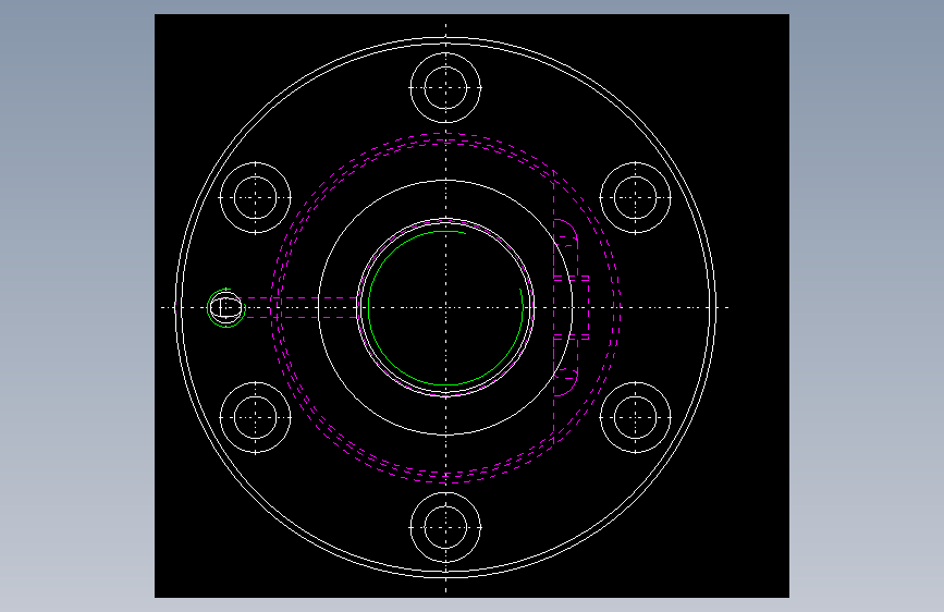 THK滚珠丝杠BNF2805-5RRG1+69LC0  (0) () () (0)_view4