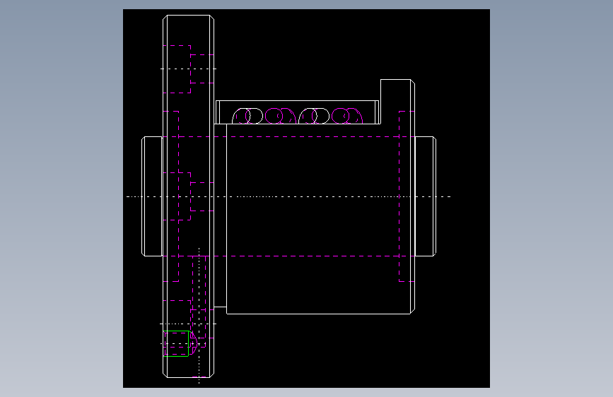 THK滚珠丝杠BNF2805-5RRG1+69LC0  (0) () () (0)_view6