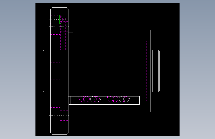 THK滚珠丝杠BNF2806-5RRG1+78LC0  (0) () () (0)_view5