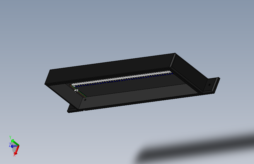 LED 灯条的发光壁架