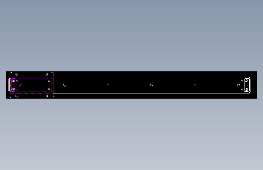 THK导轨FBW3590XR1550(00)_view1