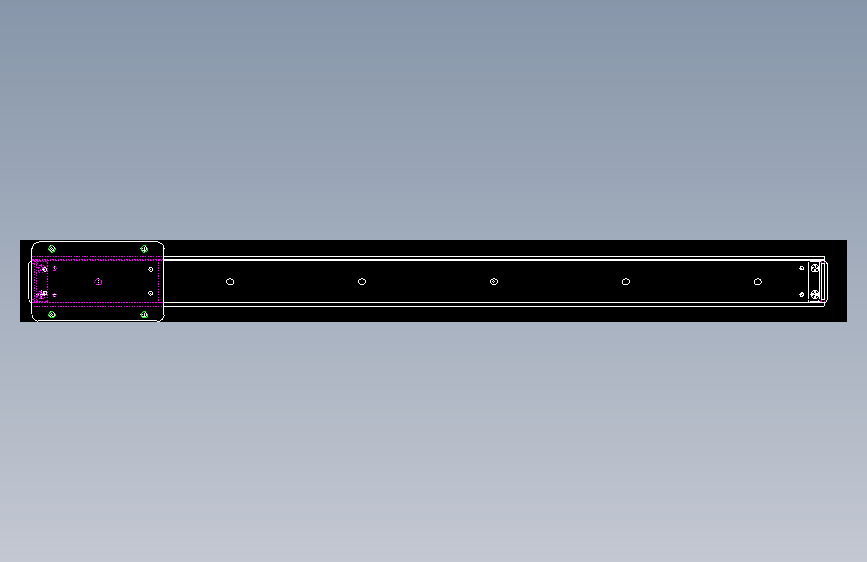 THK导轨FBW3590XR1600(00)_view1