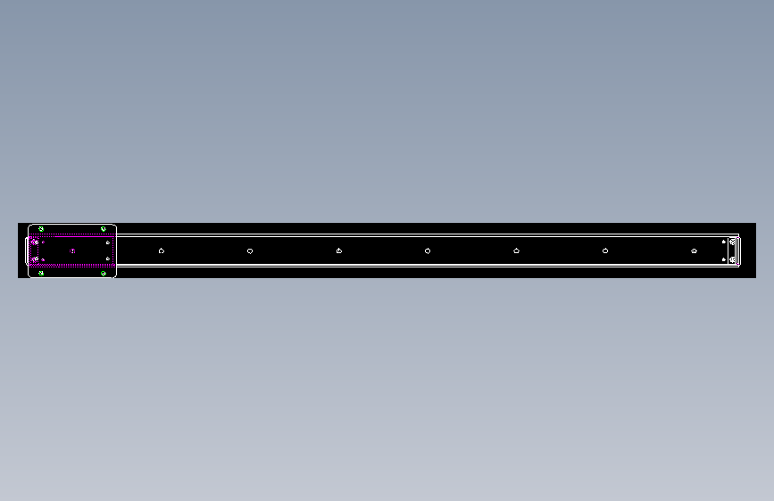 THK导轨FBW3590XR1800(00)_view1