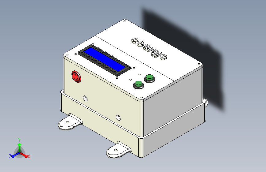 N002172-控制箱外壳-SolidWorks模型”