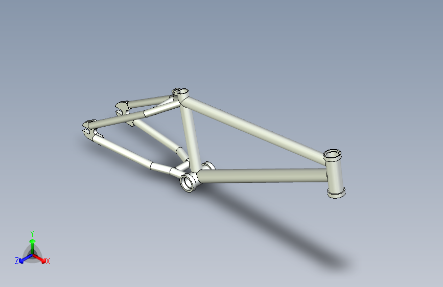 N002500-BMX自行车架”