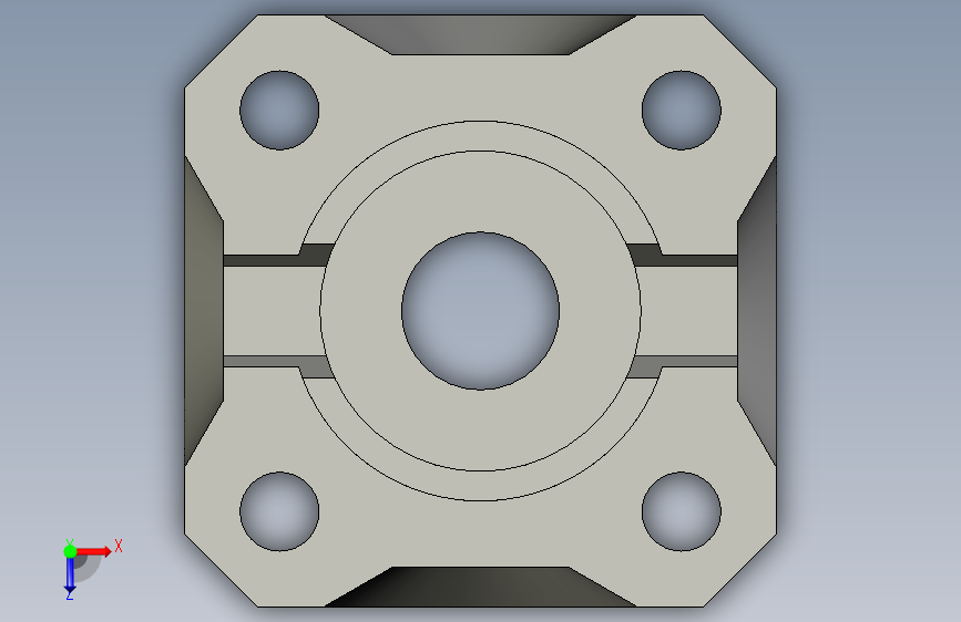 N002738-Model+4-Solidworks实践” 俯视图