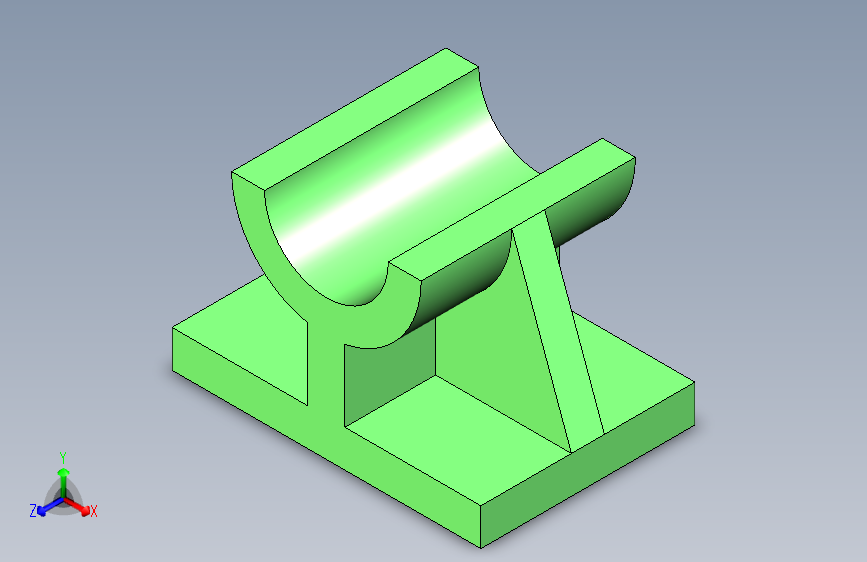 N002853-Solidworks教程零件模型、等距图、几何形状、挤压和肋的基本特征”